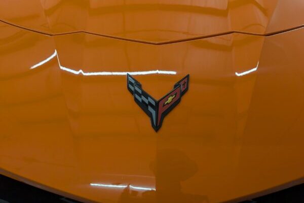 ceramic-coated-detail-orange-corvette-reflections-brunswick